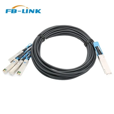 Cable DAC de 100G QSFP28 a 4x25G SFP28